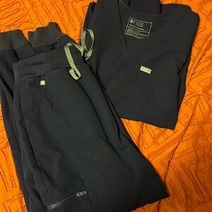 Navy figs scrubs